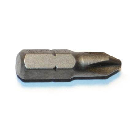 Midwest Fastener 1/4 x 1 No 2 Phillips Insert Bits 250PK 54067